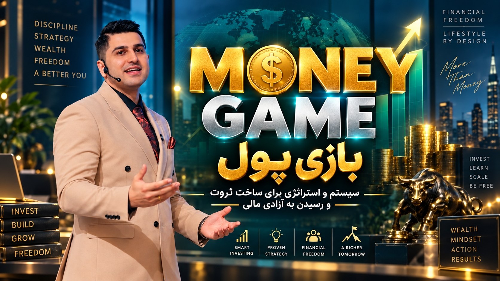 کاور وبینار بازی پول